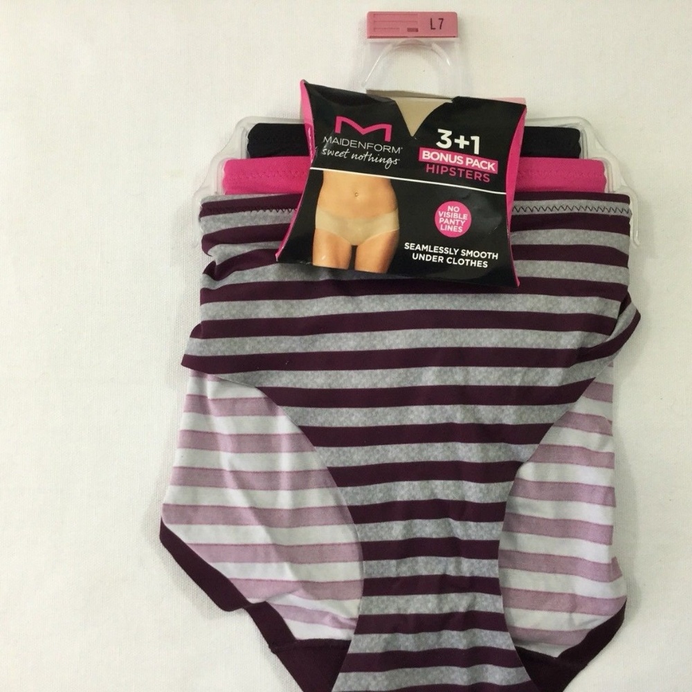 Maidenform Hipsters Panties 3 pack 4th pair free